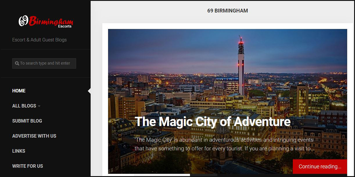 69 Birmingham Escorts - Free Adult Guest Blogs