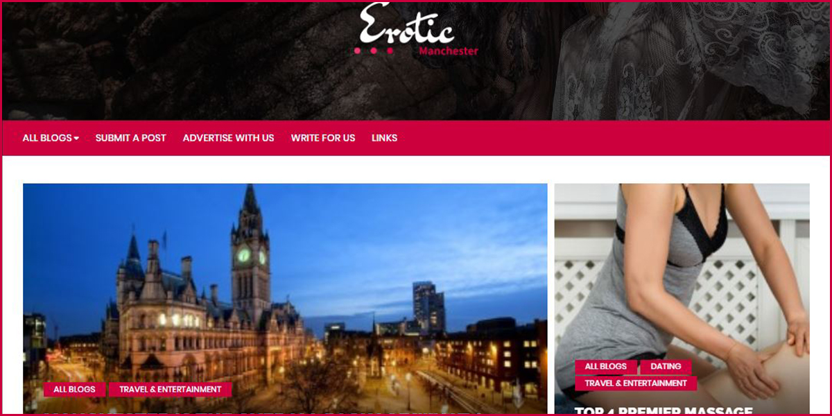 Erotic Manchester - Free Adult Guest Blogs