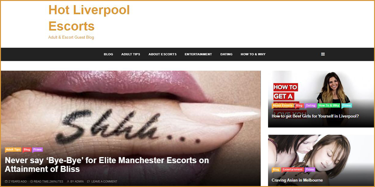 Hot Liverpool - Free Adult Guest Blogs